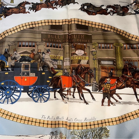 Hermes silk scarf - Picture 2 of 4